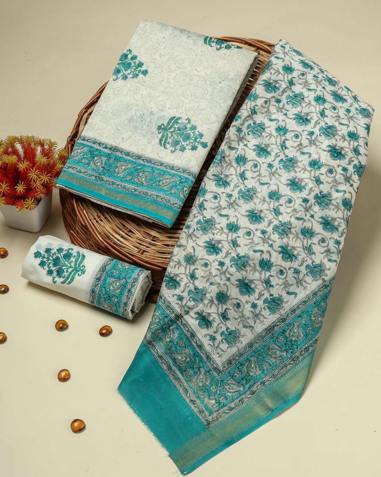 Premium Chanderi Silk Suits In Gir Somnath